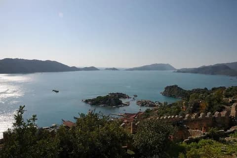 Akdeniz manzarası