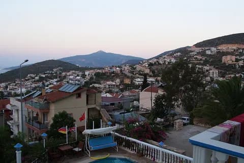 Kalkan manzarası