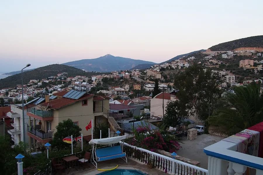 Kalkan manzarası