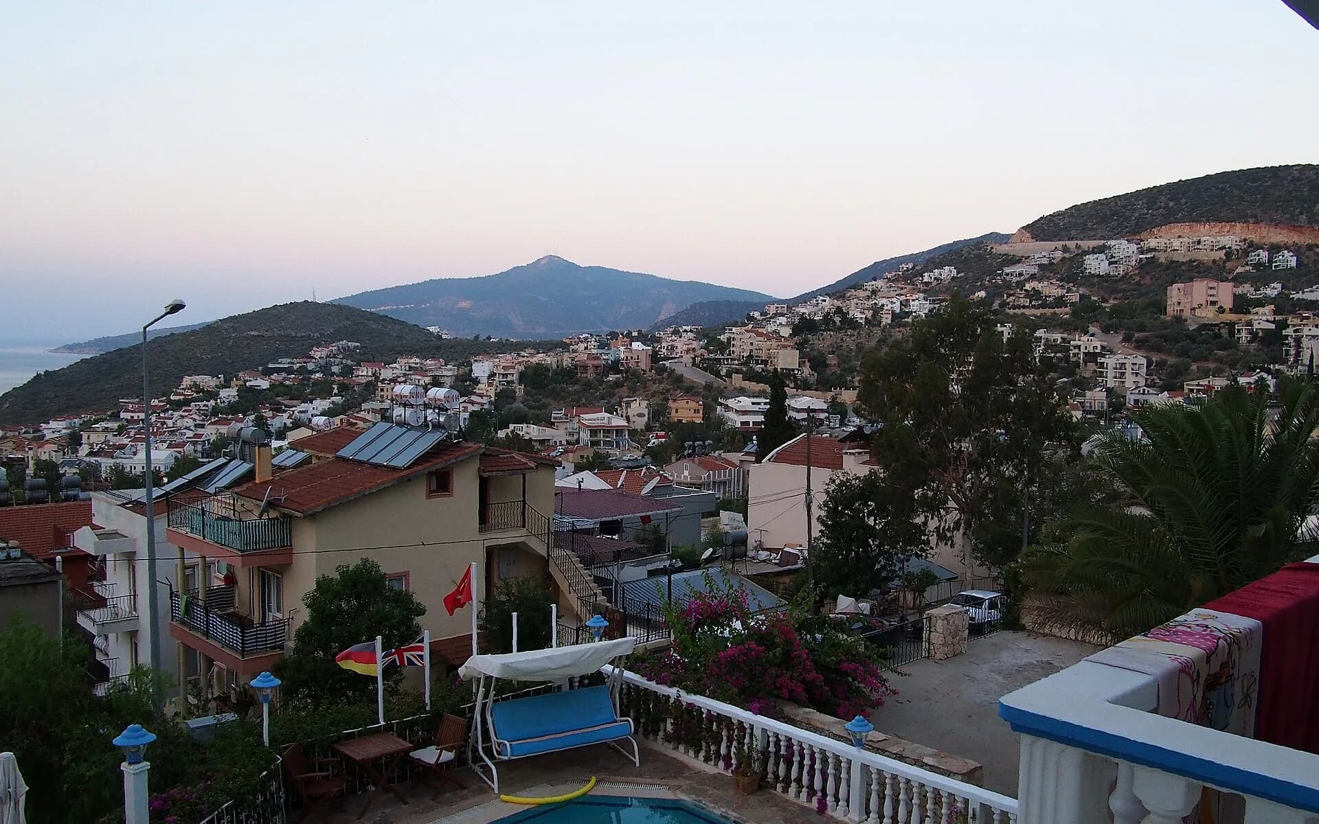 Kalkan manzarası