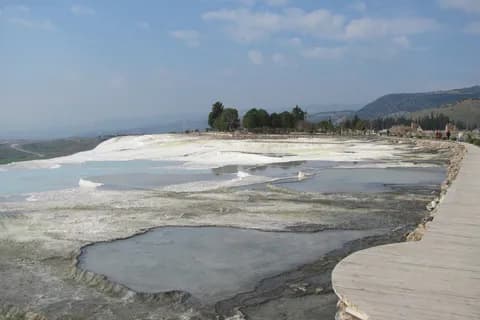 Pamukkale manzarası