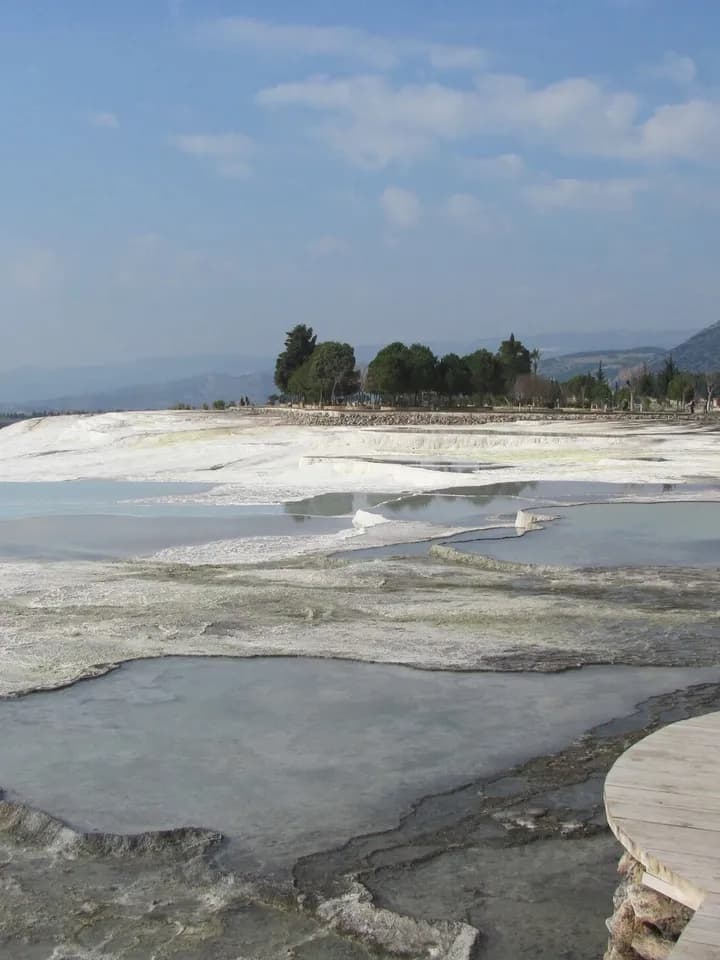 Pamukkale manzarası