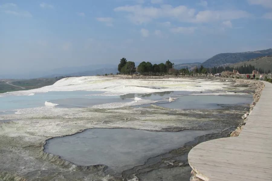 Pamukkale manzarası