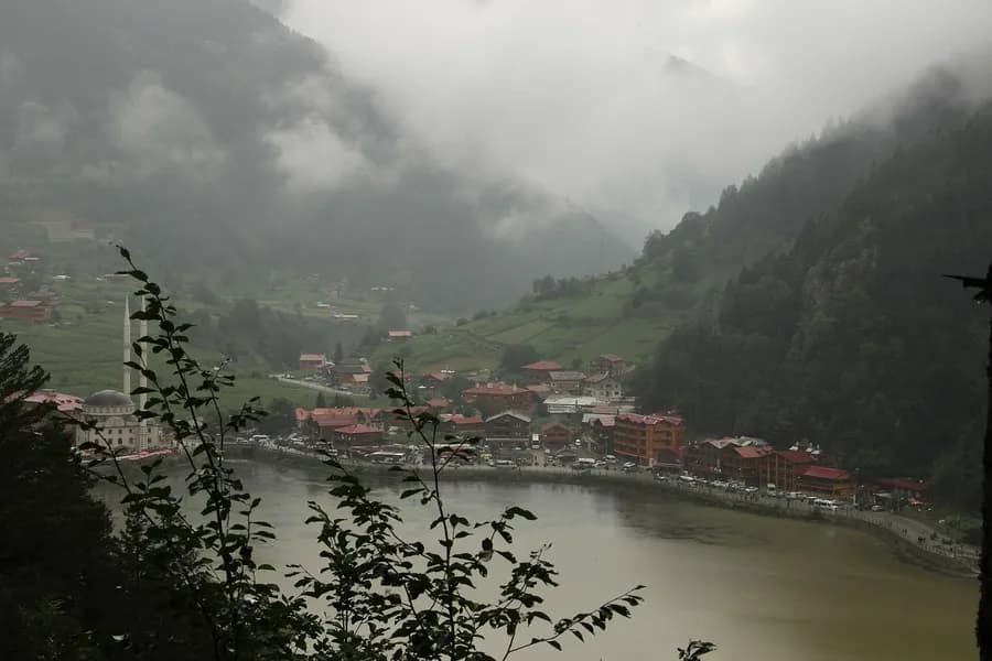 Uzungöl manzarası